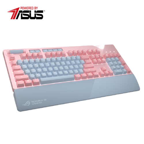 ASUS ROG Strix Flare PNK LTD Mechanical Gaming Pink Keyboard